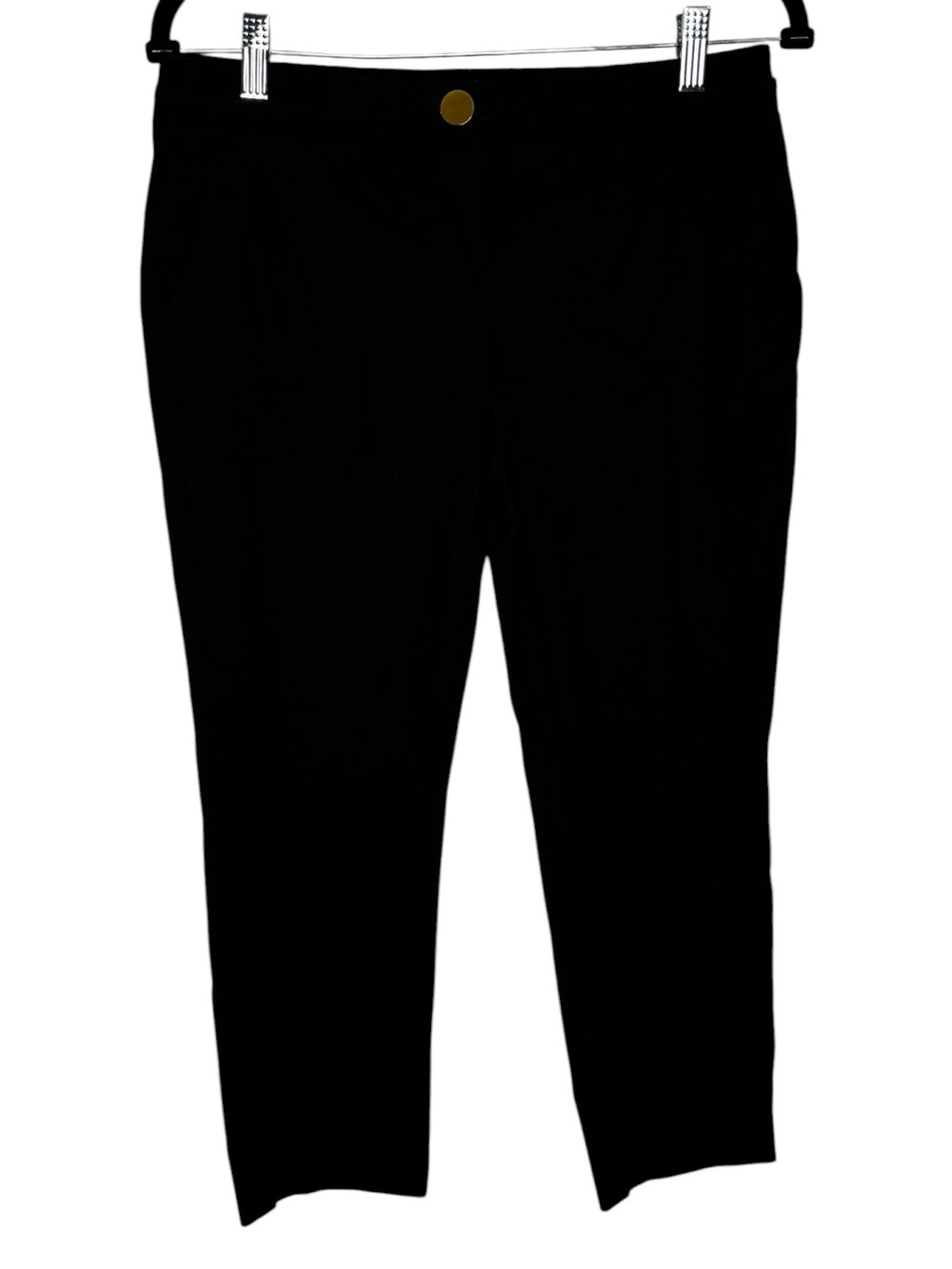 Tory Burch Women’s Cropped Black Low Rise Pants Size 4 Office Business Casual